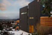 Modernist House On The Slope With Commaniding Views