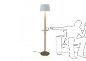 Modest Yet Functional Impila Floor Lamp