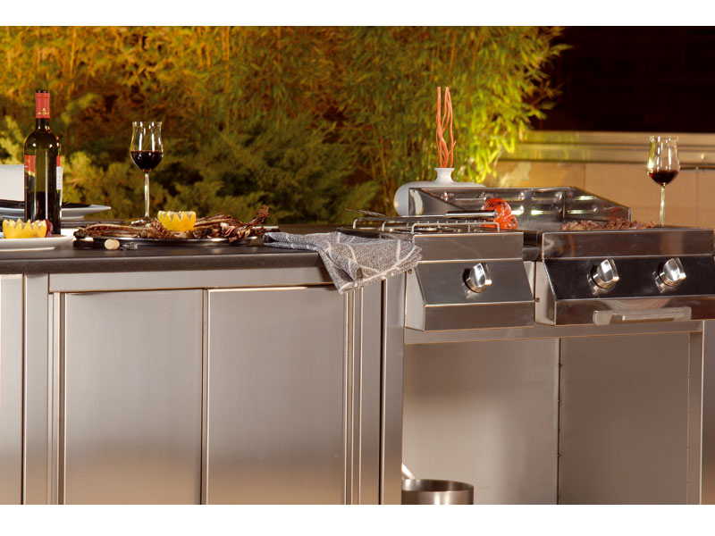 Modular Outdoor Kitchens - KitChen Q from Bianchi - DigsDigs