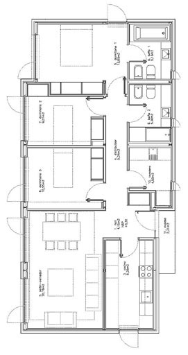 Modular Sleek White House Design