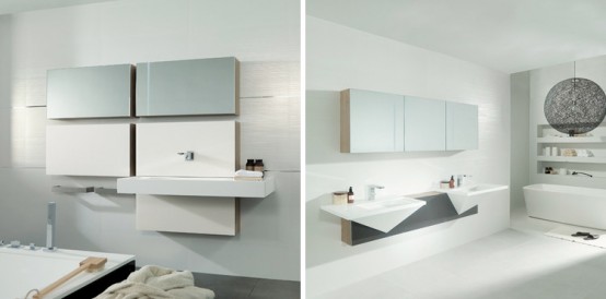 Mondart Cubism Inspired Bathroom Collection