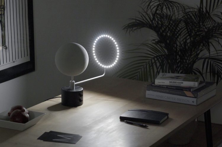 Unique MOON Lunar Lamp Based Upon Nasa Data