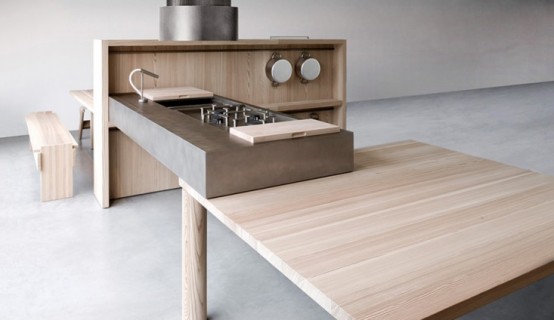 Moveable And Modular Convivio Kitchen System