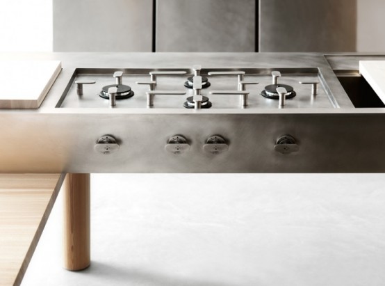 Moveable And Modular Convivio Kitchen System