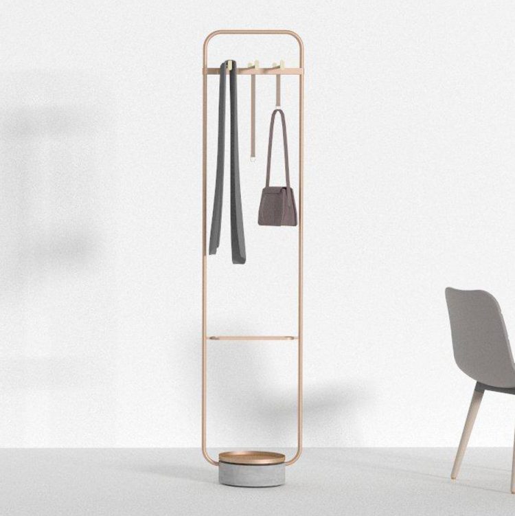 The Simplest Free Standing Clothes Rack Mr.O Hanger DigsDigs