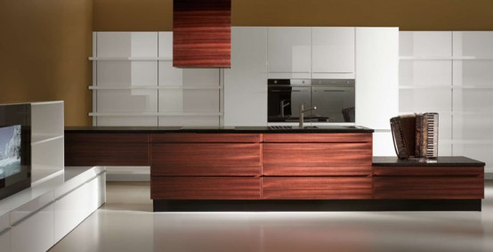 Multimedia Kitchen for Open Plan Areas – Opera from Oikos