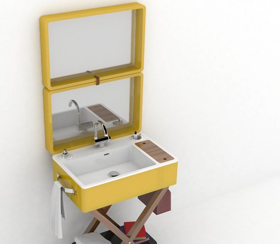 My Bag Washbasin That Turns Into A Portable Case