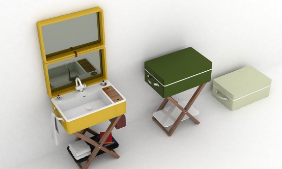 My Bag Washbasin That Turns Into A Portable Case