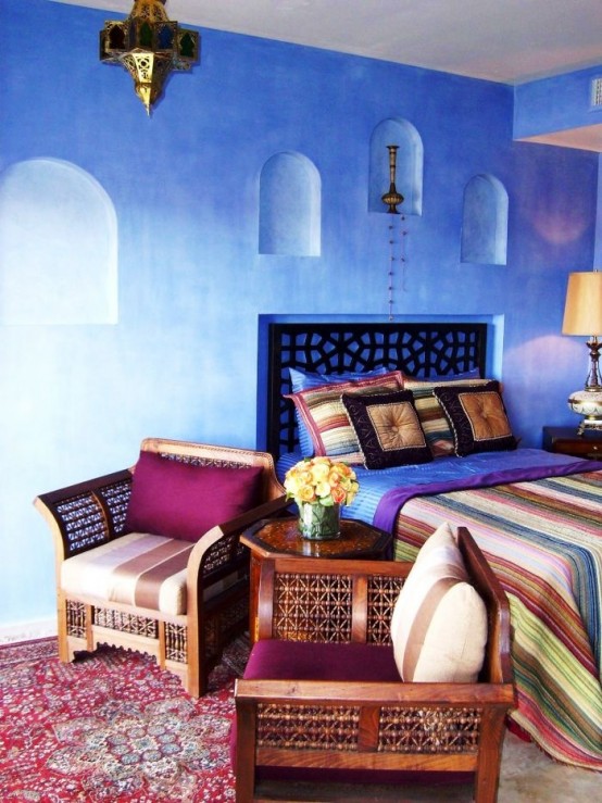 66 Mysterious Moroccan Bedroom Designs - DigsDigs