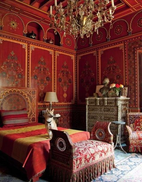 66 Mysterious Moroccan  Bedroom  Designs  DigsDigs