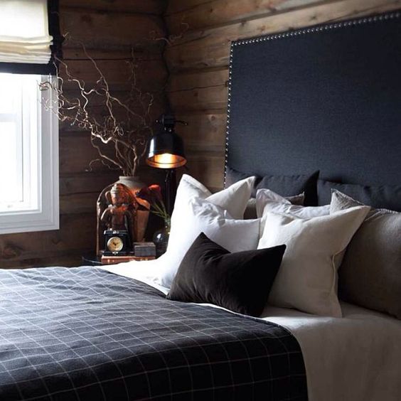 43 Stylish Masculine Headboards For Your Man's Cave 