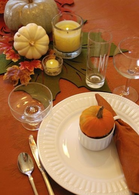 First thanksgiving eating utensils