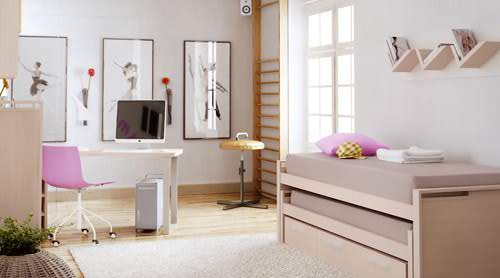 Neat Teen Room