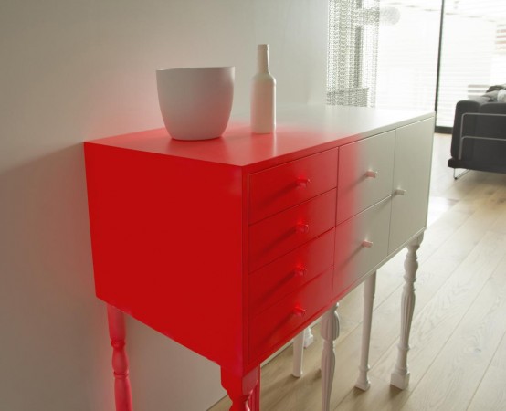 Neon Squid Cabinet To Add A Playful Touch