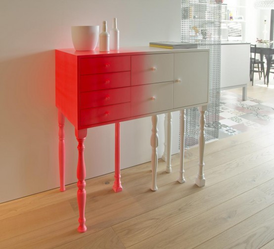 Neon Squid Cabinet To Add A Playful Touch