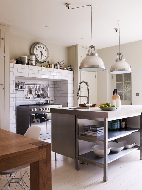 Neutral Kitchen In Industrial Style