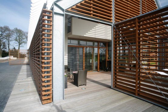 Old Barn Turned Into A Modern House With Unusual Architecture