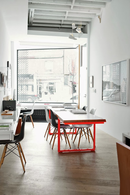 Old Cafe Converted Into A Cheerful Bright House