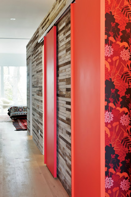 Old Cafe Converted Into A Cheerful Bright House