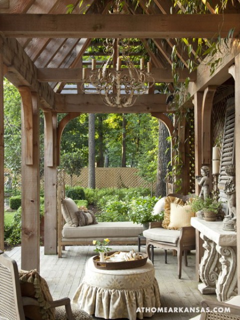 Amazing Old European Style Garden And Terrace Design - DigsDigs