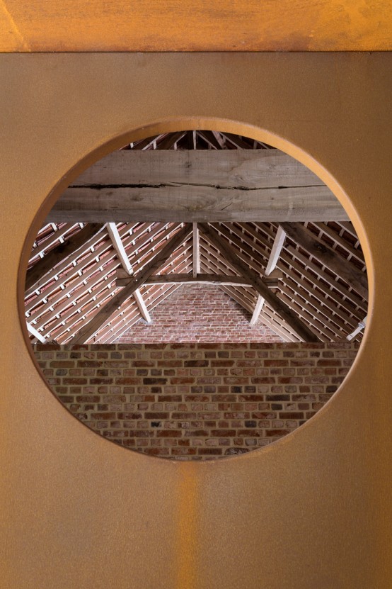 Olmen Farmhouse Covered With Terracotta Tiles