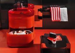 Orange Bathroom Furniture Regia