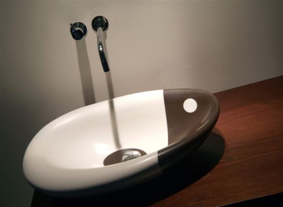 Orca – Yin Yang Washing Basin by Rapsel