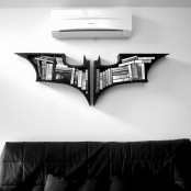 Original Batman Bat Shaped Bookshelf