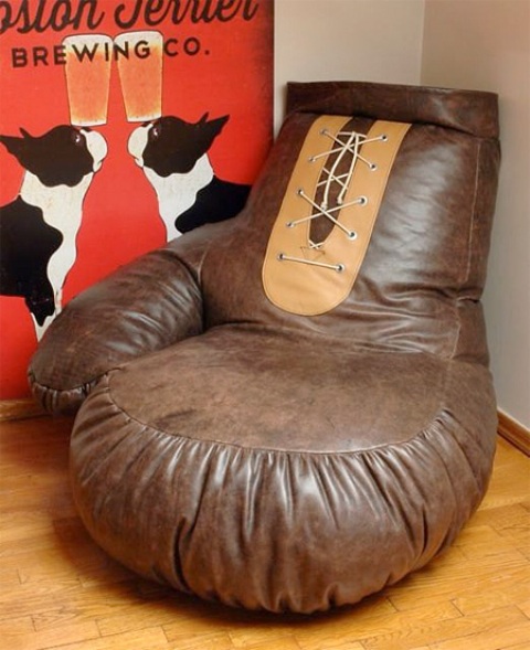 Original Boxing Glove Chair For Sport Fans