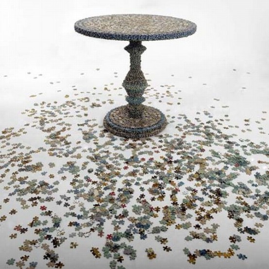 Original Jigsaw Puzzle Coffee Table