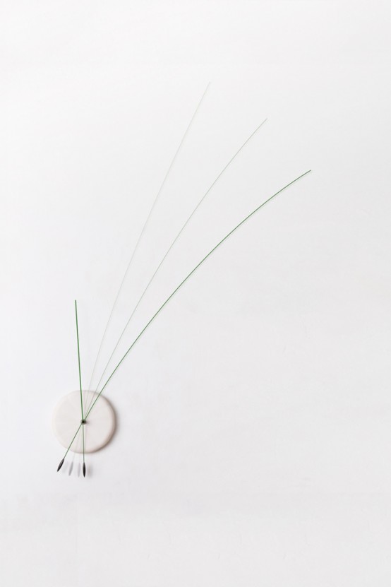 Original Minimalist Clock With Flexible Hands