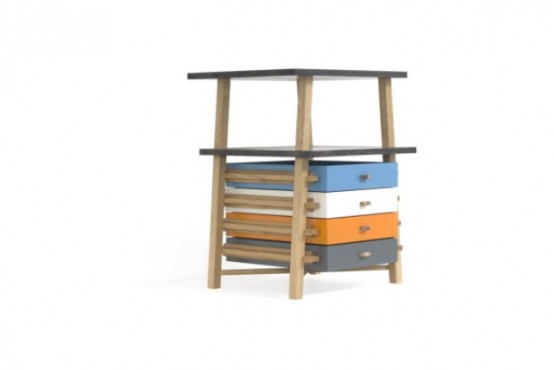 Original Parity Pedestal Set Of Drawers By Gareth Batowski