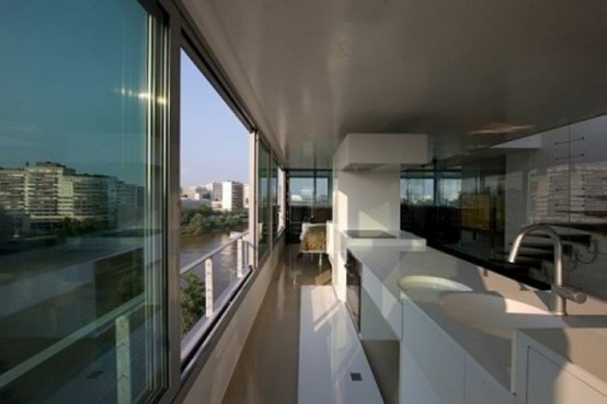 Original Penthouse With Glass Doors Everywhere