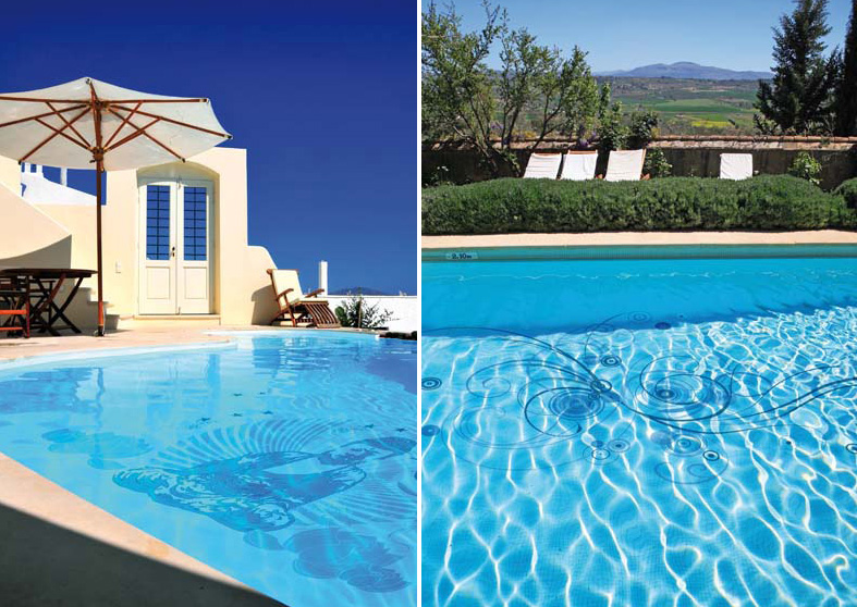 Original Swimming Pool Decorations Stickers By sKine DigsDigs