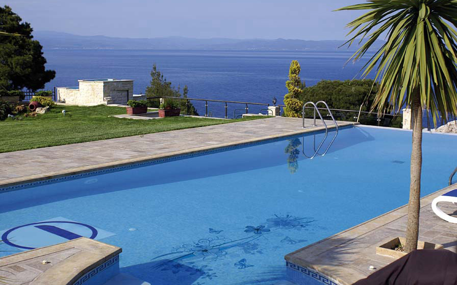 Original Swimming Pool Decorations - Stickers By sKine - DigsDigs