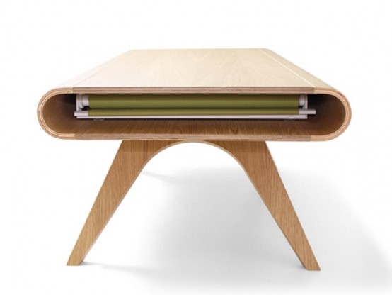 Original Tabrio Table With A Stain-Resistant Surface
