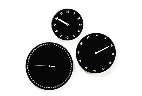 Original Wall Clock By Dario Serio