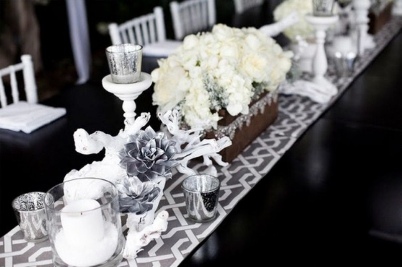 42 Original Winter Table Decor Ideas