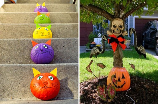 Outdoor Hallowen Decorating Ideas