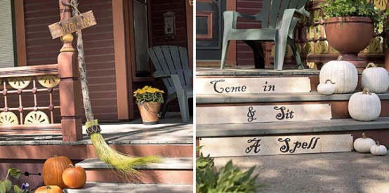 Outdoor Hallowen Decorating Ideas