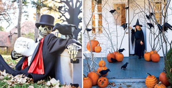 Outdoor Hallowen Decorating Ideas