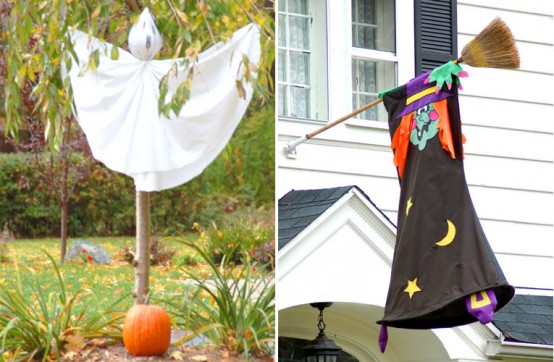 Outdoor Hallowen Decorating Ideas