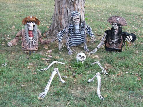 Outdoor Hallowen Decorating Ideas