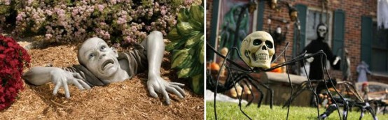 Outdoor Hallowen Decorating Ideas