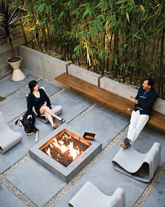 Outdoor Décor Trend 26 Concrete Furniture Pieces For Your Backyard