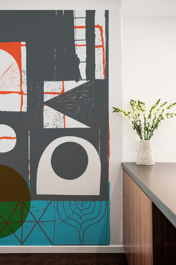 Oversized Graphic Wall Panels To Make A Statement