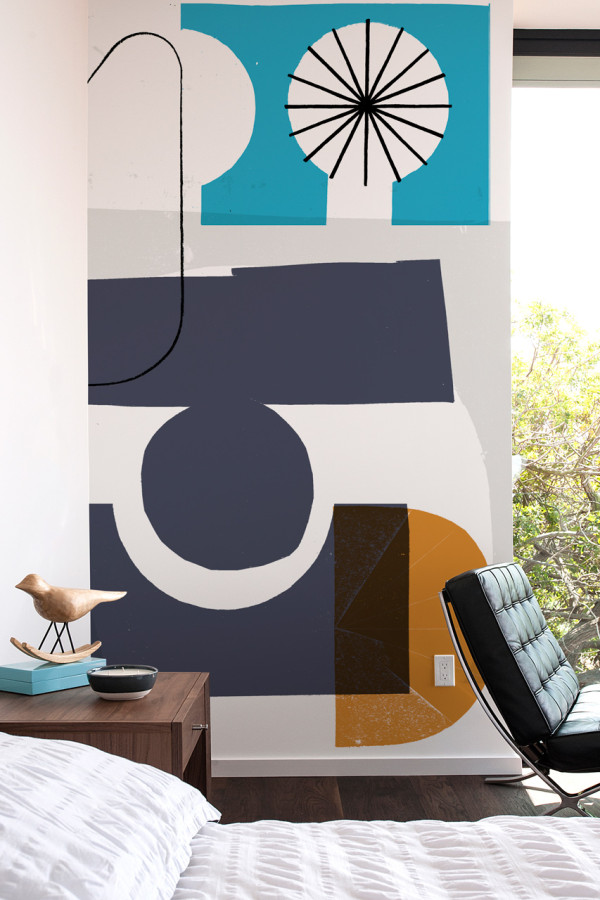 Oversized Graphic Wall Panels To Make A Statement