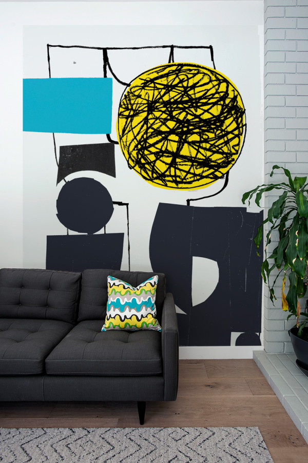 Oversized Graphic Wall Panels To Make A Statement