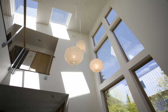 Pair Of Connected Row Homes With Bamboo Filled Courtyard