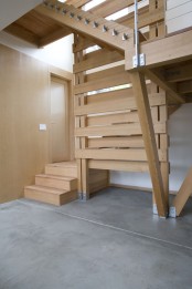 Pair Of Connected Row Homes With Bamboo Filled Courtyard